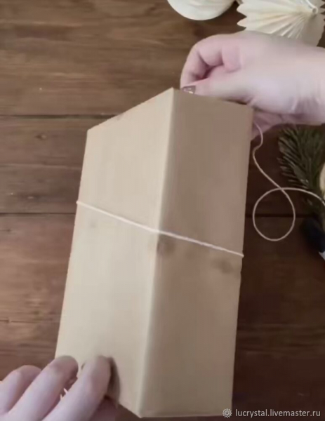 Новогодняя упаковка подарков (Быстро и просто)
