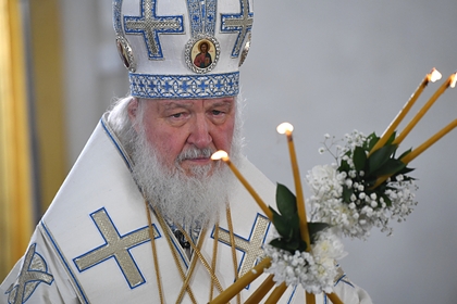 Патриарх Кирилл награжден орденом Андрея Первозванного