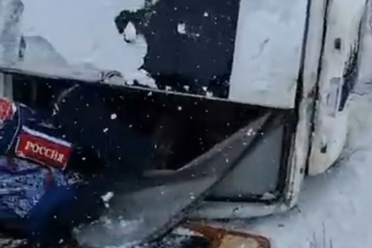 В Магаданской области автобус с пассажирами упал с перевала