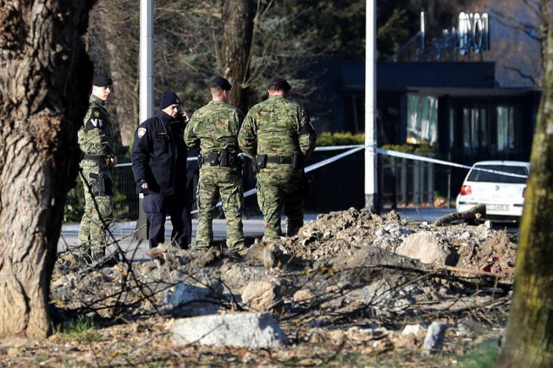 HRT: Упавший в Хорватии беспилотник нёс авиабомбу весом 120 кг