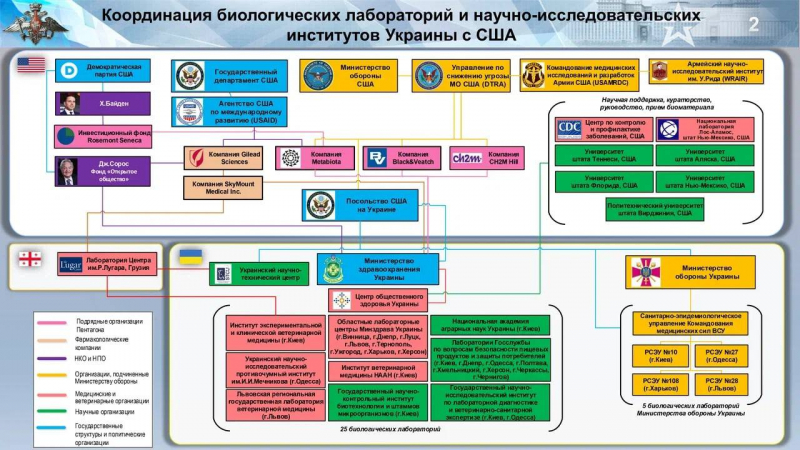МО РФ заявило о причастности фонда сына Байдена к финансированию биолабораторий на Украине