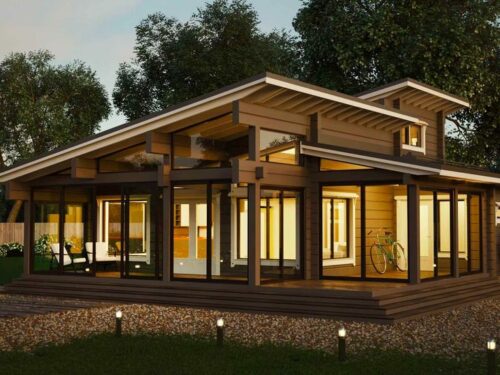 Проекты домов с террасой: прекрасно подойдут тем, кто любит комфортное времяпрепровождение на свежем воздухе
