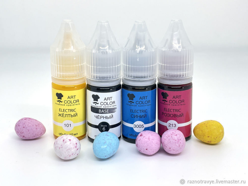 Секреты смешивания цветов при покраске пасхальных яиц