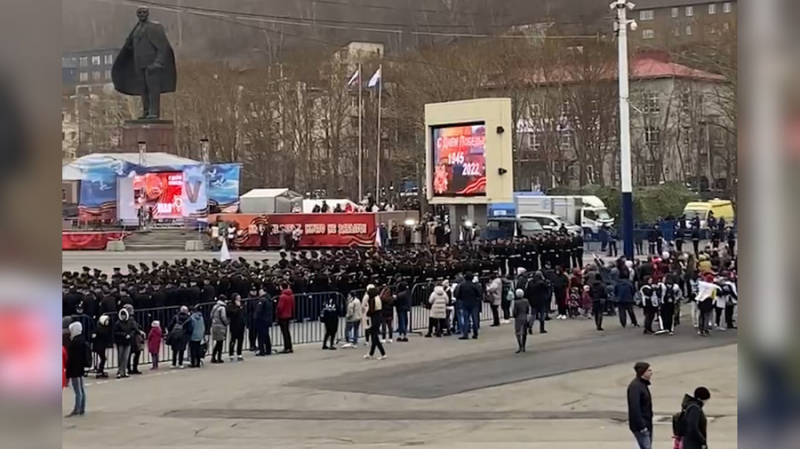 Первый российский парад в День Победы состоялся в Петропавловске-Камчатском