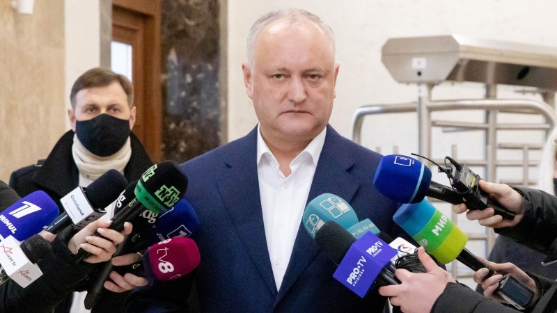 Додон назвал прокуратуру Молдавии филиалом правящей партии