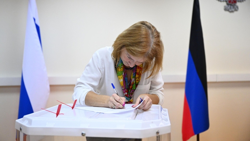 ЦИК ДНР утвердил результаты референдума о вхождении в состав России