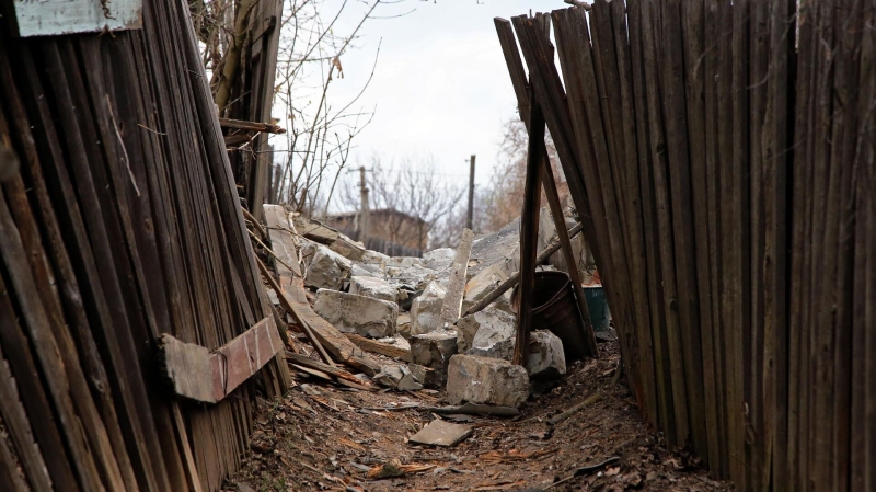 Украинские войска обстреляли Горловку в ДНР снарядами натовского калибра