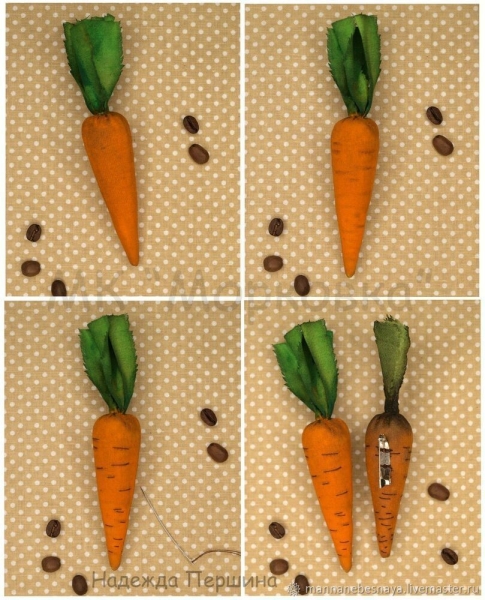 А не сшить ли нам морковку?