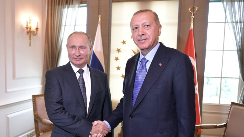 Путин и Эрдоган обсудили перспективные проекты в экономической сфере