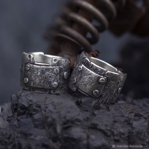 Мастер-класс по созданию техно кольца из серебра