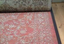 Современные ковры циновки в интерьере дома