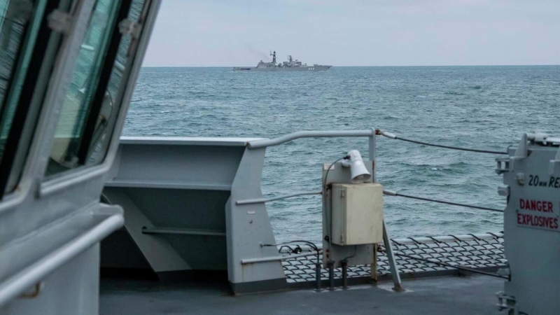 Британский фрегат проследил за российскими кораблями в Ла-Манше