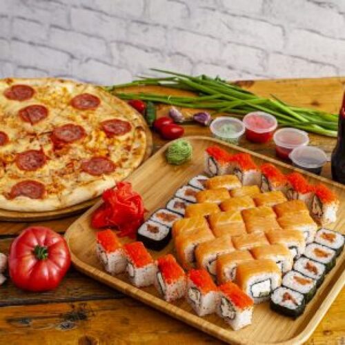 Пицца и роллы: итальянская и японская кухня на ужин