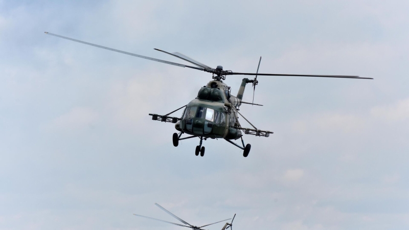 Российские истребители сбили над ДНР украинский вертолет Ми-8