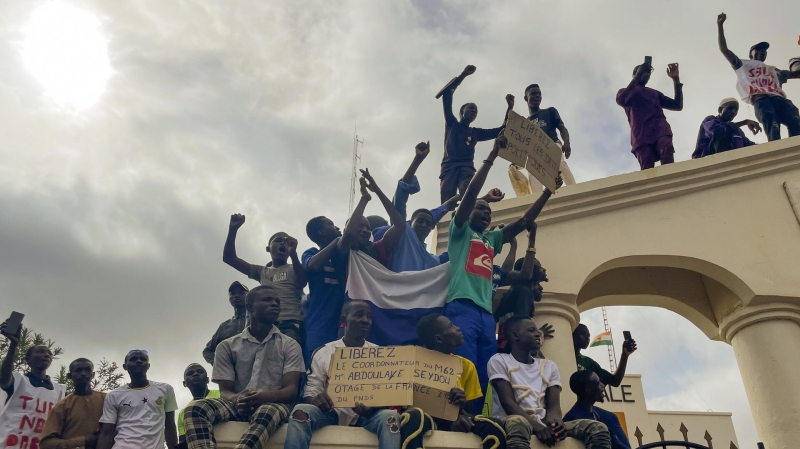 Мятежники оставили президента Базума без воды, заявил посол Нигера в Париже