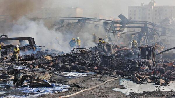 При взрыве на складе в Ташкенте пострадали почти 600 квартир