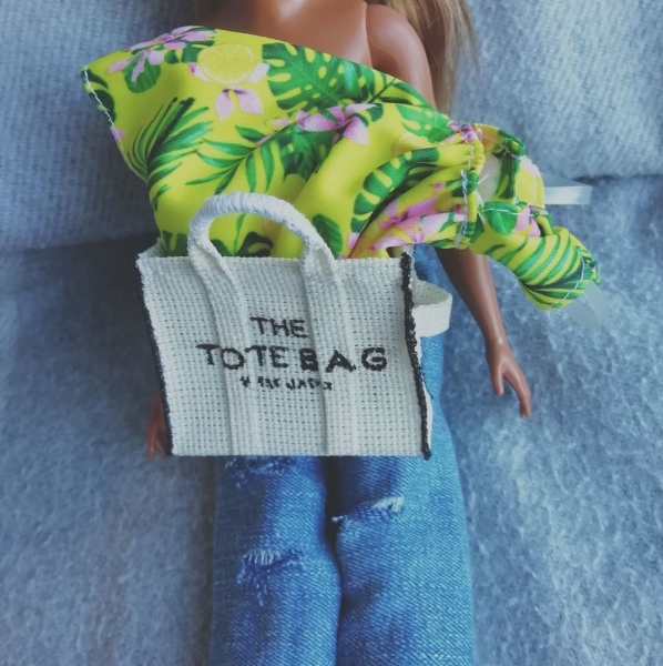 Как сшить сумку The Tote Bag для куклы