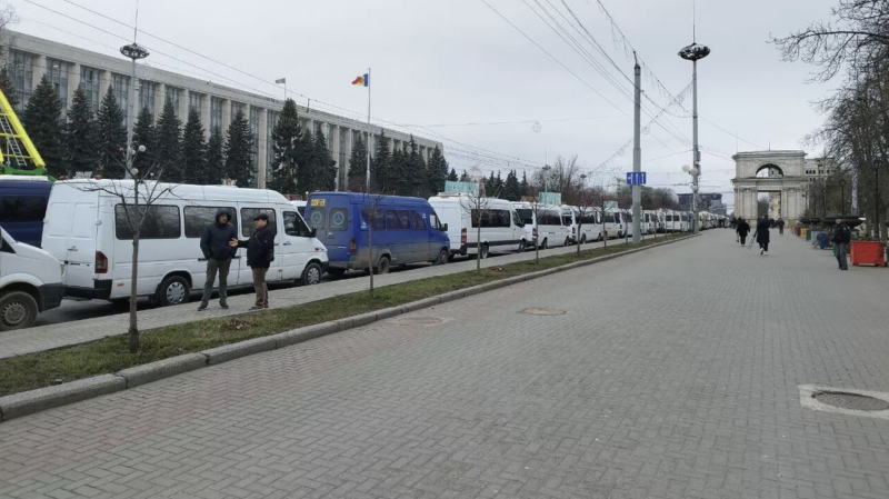 Молдавские перевозчики планируют провести серию протестов