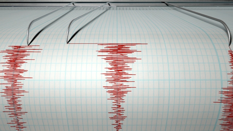 На границе Китая и Киргизии произошло землетрясение