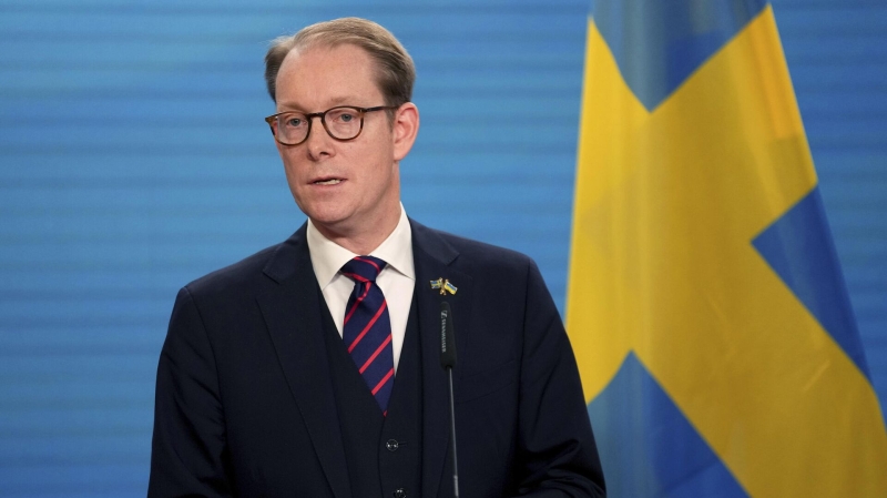 Пропалестинские активисты прервали выступление главы МИД Швеции