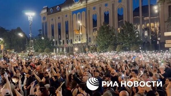 МВД Грузии рассказало детали о митинге против закона об иноагентах