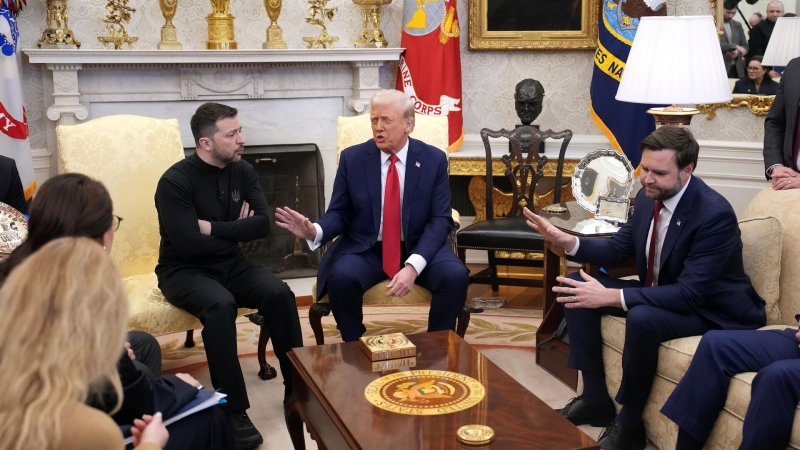 Трампа впечатлило поведение Вэнса на встрече с Зеленским, пишет WSJ