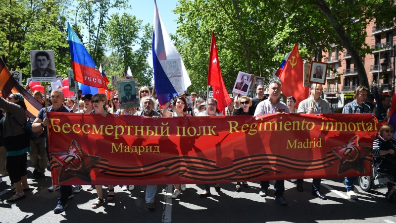 В посольстве России в Тегеране прошел "Бессмертный полк"