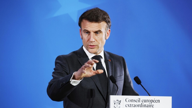 Макрон объявил о планах патрулирования Украины
