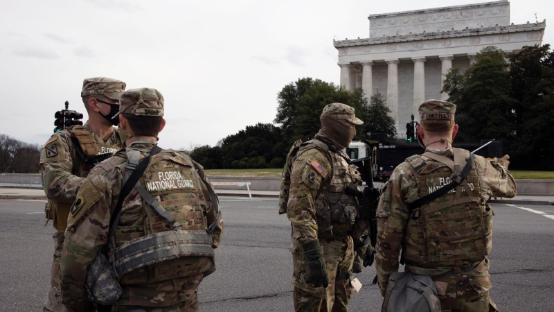 В Вашингтон прибыла Национальная гвардия США