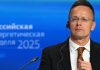 Сийярто предупредил о последствиях отказа Венгрии от российского газа