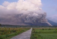 СМИ: из-за активности вулкана в Индонезии эвакуировали сотни жителей