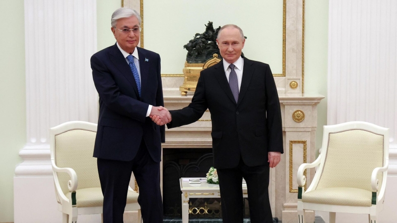 Токаев пригласил Путина посетить Казахстан в следующем году