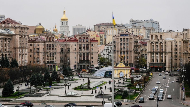 В Киеве прогремели четыре серии взрывов