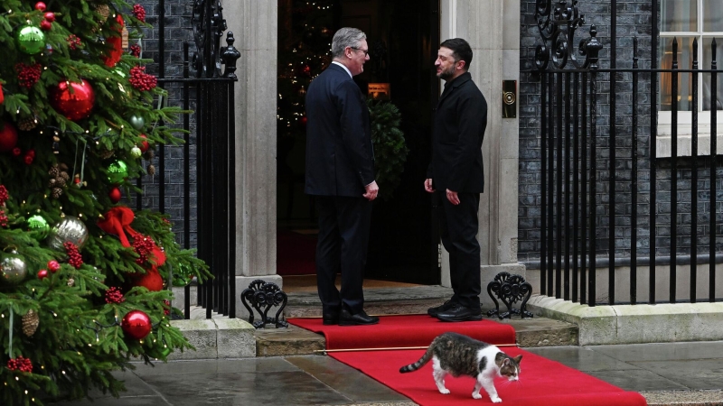 "Под порошком". Визит Зеленского в Лондон поразил пользователей Сети