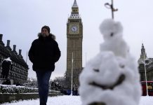 В центре Лондона парки закрыли перед новогодней ночью