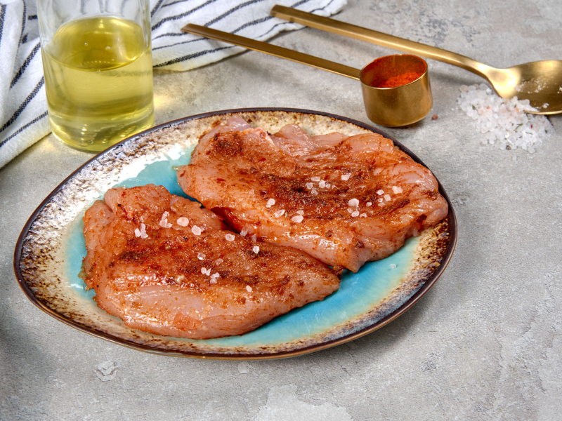 Стейки из индейки с аджикой